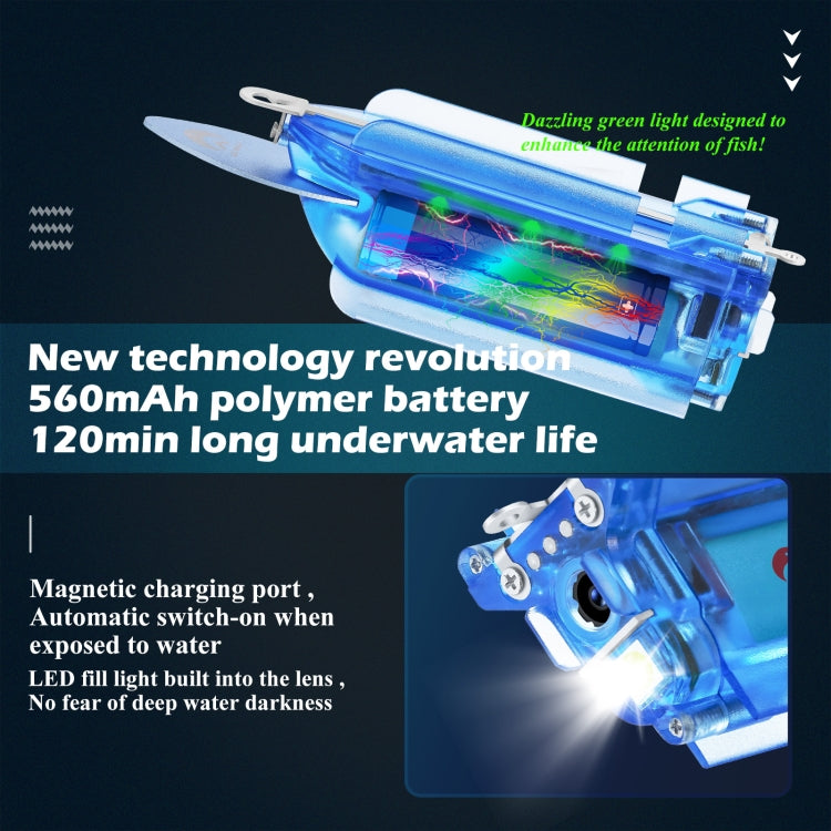 Lure 1080P Wireless Underwater Fishing Video Camera with Loop Recording / APP Remote Control Lure 1080P Wireless Underwater Fishing Video Camera with Loop Recording / APP Remote Control